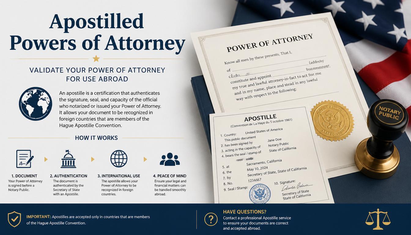 Apostilled Powers of Attorney